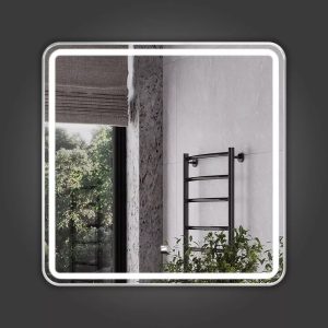 Зеркало Comforty Ситара 80 LED-подсветка, бесконтактный сенсор, антизапотевание Серебряный матовый 00-00014174CF Зеркало Comforty Ситара 80 LED-подсветка, бесконтактный сенсор, антизапотевание Серебряный матовый 00-00014174CF