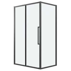 Душевой уголок Grossman Cosmo 100х70 Черный / Прозрачное 120.K33.02.1070.21.00