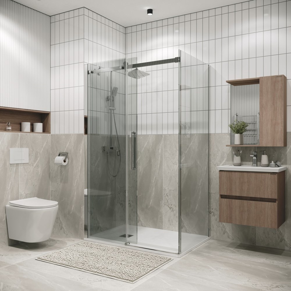 Душевая стенка Grossman Classic 80 Хром / Прозрачное 200.K33.04.80.10.00 Душевая стенка Grossman Classic 80 Хром / Прозрачное 200.K33.04.80.10.00 — изображение 4