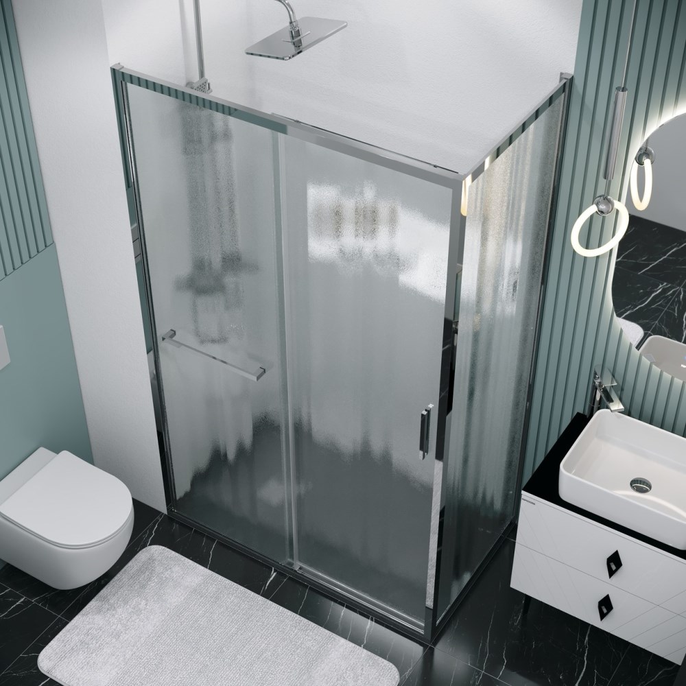 Душевая стенка Grossman Style 100 Хром / Шиншила 200.K33.05.100.10.02 Душевая стенка Grossman Style 100 Хром / Шиншила 200.K33.05.100.10.02 — изображение 3