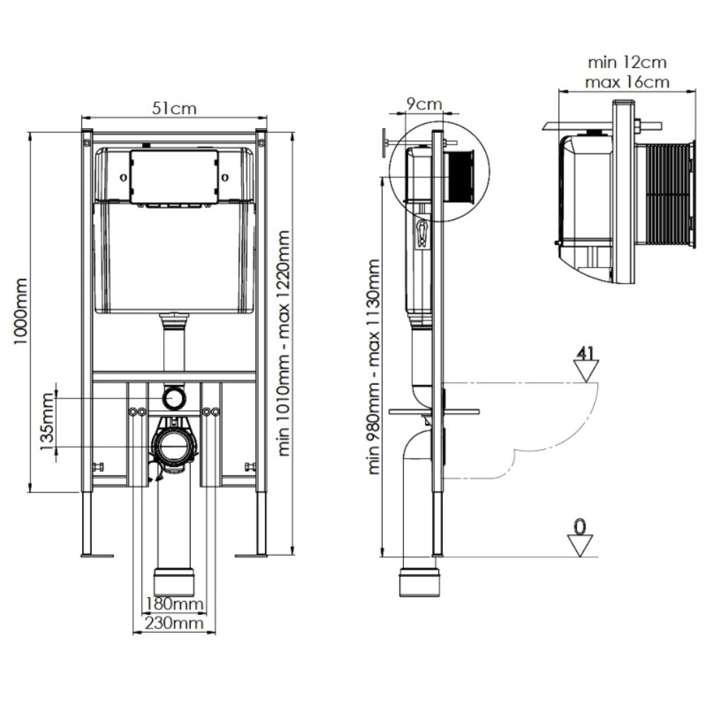 Инсталляции Loranto с унитазом Loranto Fredo Белый глянцевый 4501+CS-WH8005 Инсталляции Loranto с унитазом Loranto Fredo Белый глянцевый 4501+CS-WH8005 — изображение 3