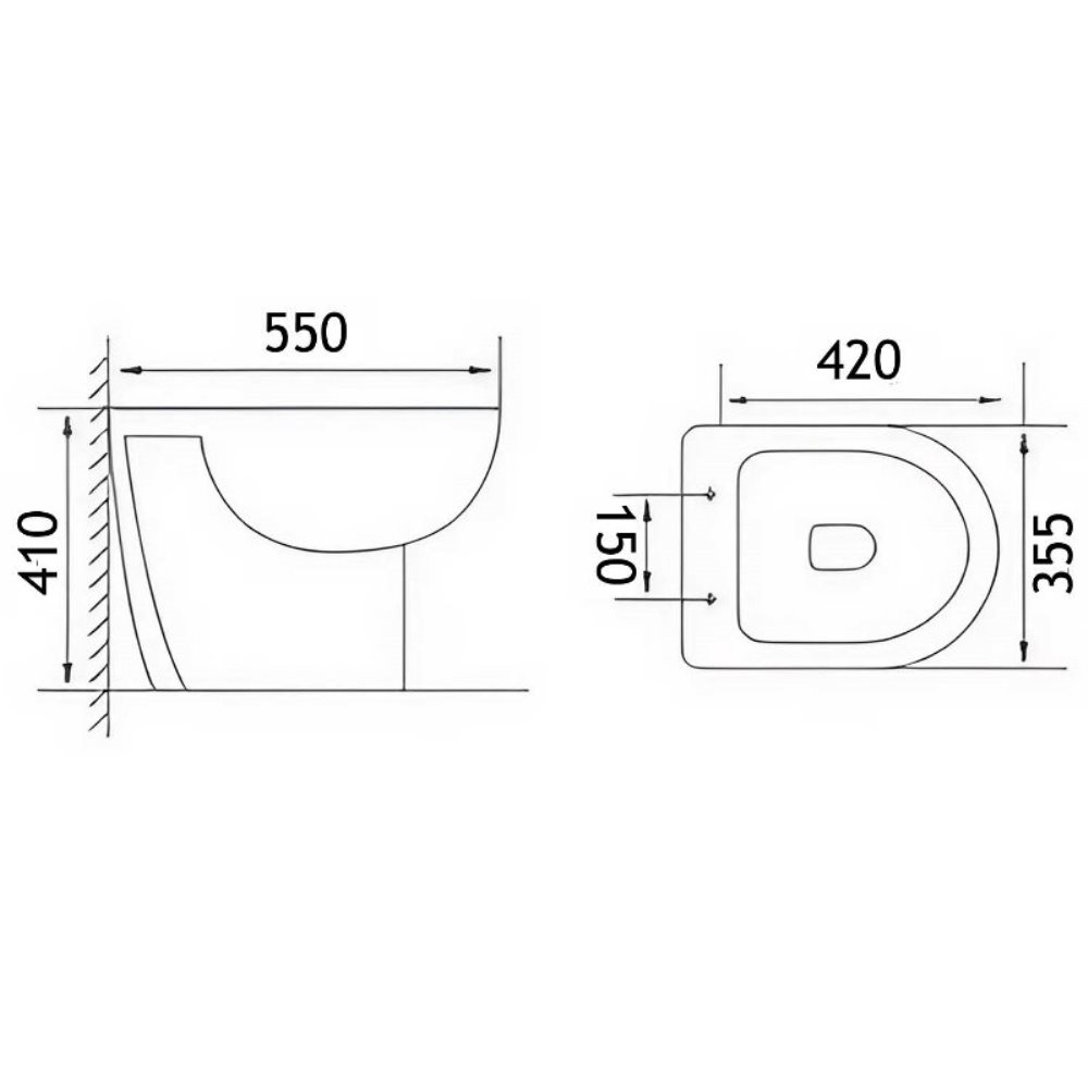 Инсталляции Loranto с унитазом Loranto Fredo Белый глянцевый 4501+CS-WH8005 Инсталляции Loranto с унитазом Loranto Fredo Белый глянцевый 4501+CS-WH8005 — изображение 4