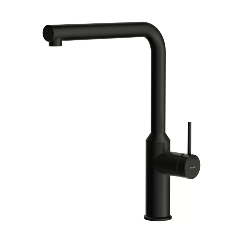 Смеситель для кухни Cersanit Flavis Черный матовый 68240 Смеситель для кухни Cersanit Flavis Черный матовый 68240