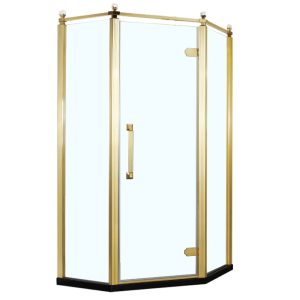 Душевой уголок Azario Ontario 100х100 Золото / Прозрачное AZ-NBB3231 1000 GOLD Душевой уголок Azario Ontario 100х100 Золото / Прозрачное AZ-NBB3231 1000 GOLD