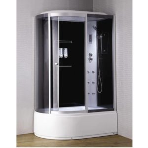 Душевая кабина Loranto Cs-00 135х85 правая Черный / Тонированное CS-007-2R 135*85* Душевая кабина Loranto Cs-00 135х85 правая Черный / Тонированное CS-007-2R 135*85*