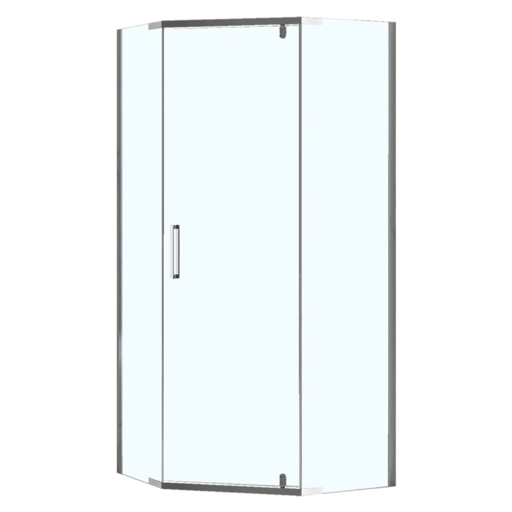 Душевой уголок Loranto Neo 100х100 Хром / Прозрачное CS-22108-100 Душевой уголок Loranto Neo 100х100 Хром / Прозрачное CS-22108-100