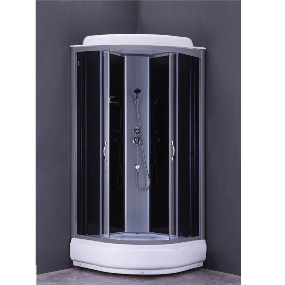 Душевая кабина Loranto Cs 100х100 Хром / Прозрачное CS-6610-25 G Душевая кабина Loranto Cs 100х100 Хром / Прозрачное CS-6610-25 G — изображение 2