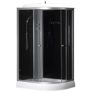 Душевая кабина Loranto Sunway 120х80 левая Хром / Прозрачное CS-66121L G 120 Душевая кабина Loranto Sunway 120х80 левая Хром / Прозрачное CS-66121L G 120