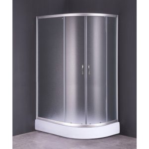 Душевой уголок Loranto Sunway 120х80 с поддоном левый Хром / Матовое CS-827AL (аналог CS-1285) 120*80*195