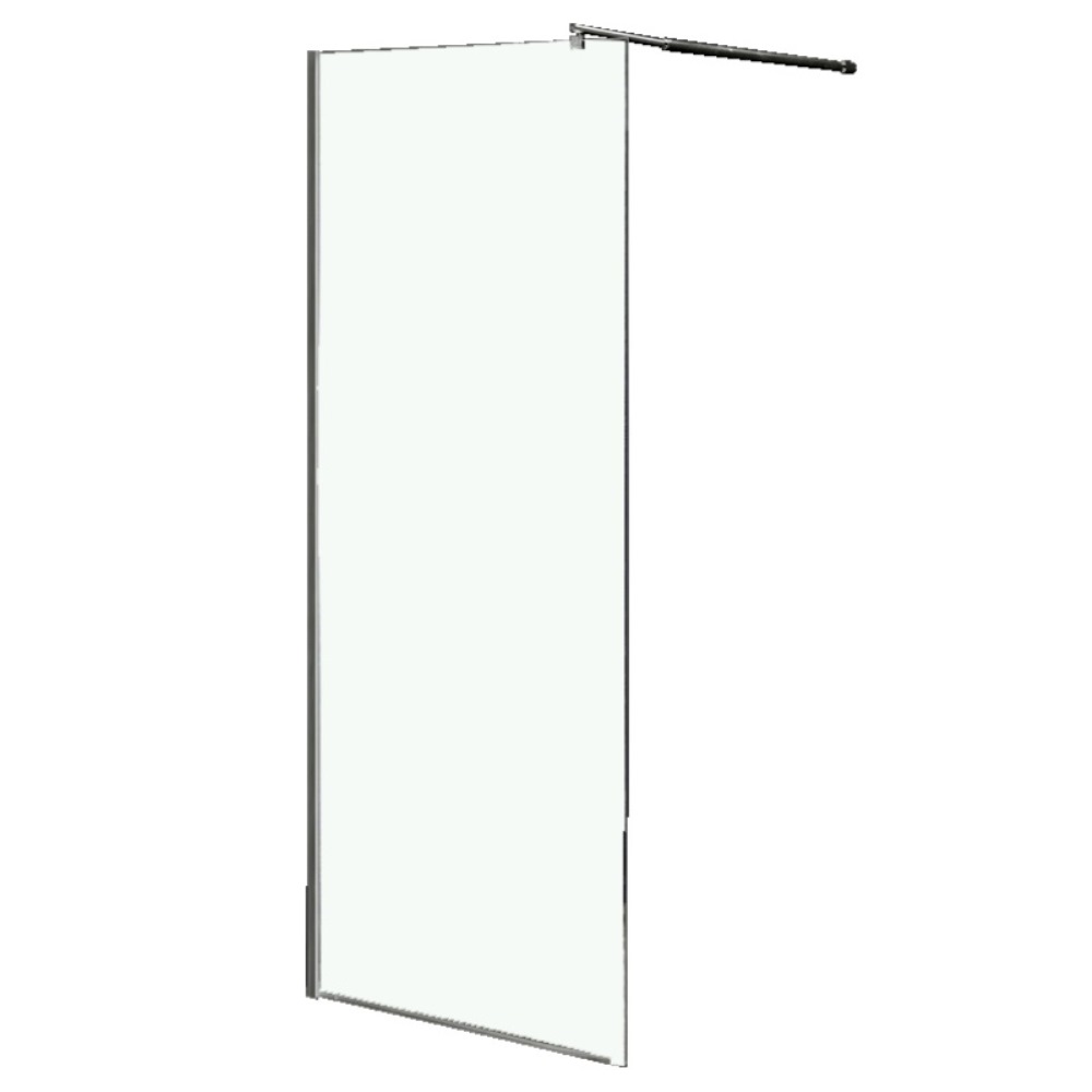 Душевая перегородка Loranto Walk-in 100 Хром / Прозрачное CS-L1020 100 Душевая перегородка Loranto Walk-in 100 Хром / Прозрачное CS-L1020 100