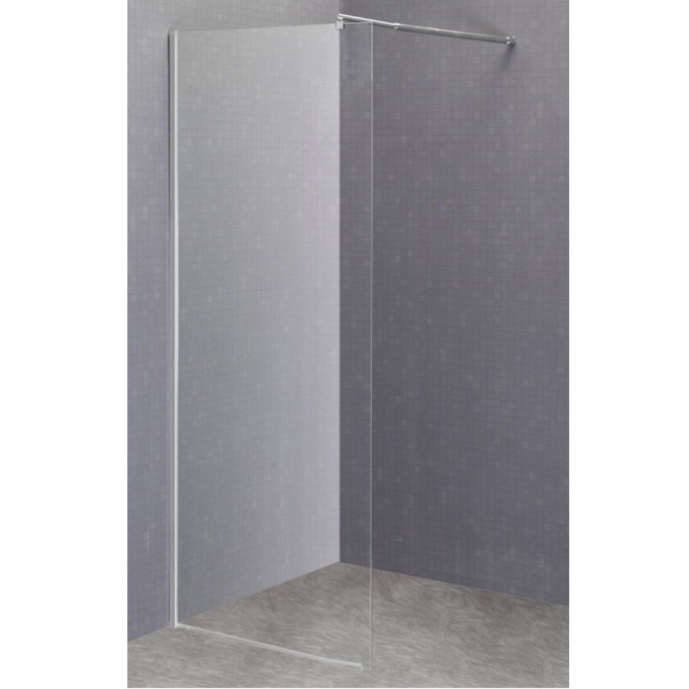 Душевая перегородка Loranto Walk-in 100 Хром / Прозрачное CS-L1020 100 Душевая перегородка Loranto Walk-in 100 Хром / Прозрачное CS-L1020 100 — изображение 2