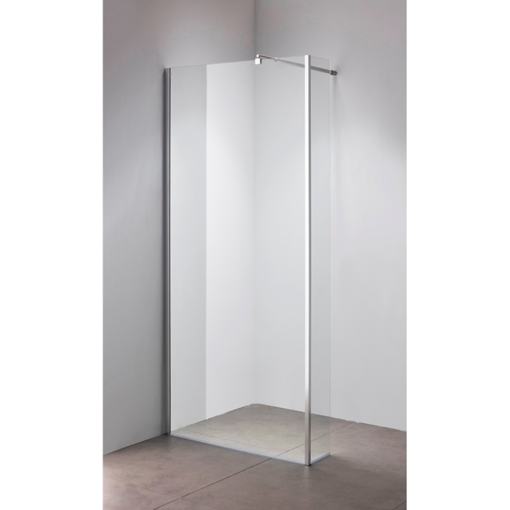 Душевая перегородка Loranto Walk-in 120 Хром / Прозрачное CS-L801 120 Душевая перегородка Loranto Walk-in 120 Хром / Прозрачное CS-L801 120 — изображение 2