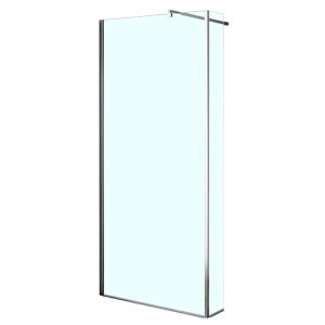 Душевая перегородка Loranto Walk-in 90 Хром / Прозрачное CS-L801 90