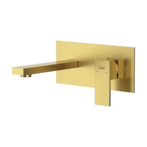Смеситель встраиваемый D&K Bayern.Liszt для раковины Золото матовое DA1514407 Смеситель встраиваемый D&K Bayern.Liszt для раковины Золото матовое DA1514407