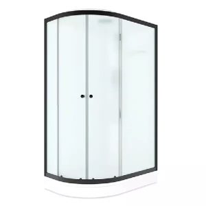 Душевая кабина Domani-Spa Delight Slim 120х80 правая Черный / Матовое, Поддон низкий, DS01DS128RLWM00.Gt-Black Душевая кабина Domani-Spa Delight Slim 120х80 правая Черный / Матовое, Поддон низкий, DS01DS128RLWM00.Gt-Black