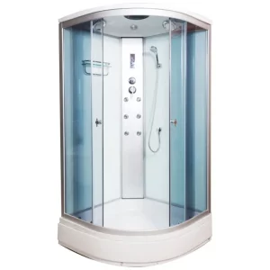 Душевая кабина Водный мир 90х90, Хром / Матовое, Низкий поддон