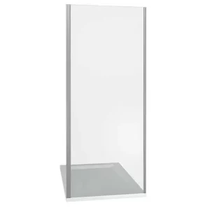 Душевая перегородка Bas Infinity 90х185 Хром / Грейп Душевая перегородка Bas Infinity 90х185 Хром / Грейп