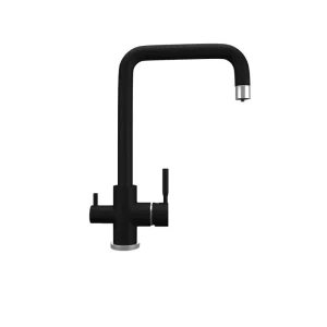 Смеситель для кухни Ulgran Quartz с подключением к фильтру UQ-019-07 Уголь Смеситель для кухни Ulgran Quartz с подключением к фильтру UQ-019-07 Уголь