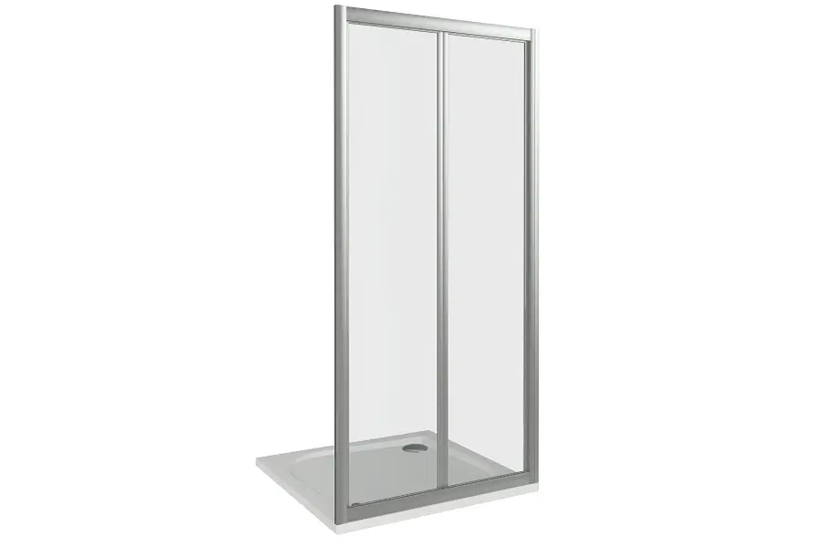 Душевая дверь Bas Infinity 80х185 Хром / Грейп Душевая дверь Bas Infinity 80х185 Хром / Грейп