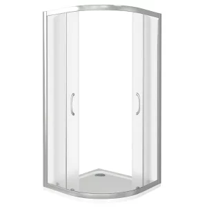 Душевой уголок Bas Latte 120х185 Хром / Грейп