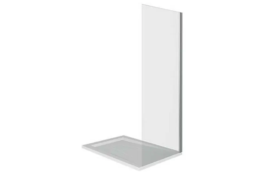 Душевая перегородка Bas Orion 80х185 Хром / Грейп Душевая перегородка Bas Orion 80х185 Хром / Грейп