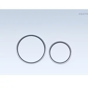 Клавиша смыва Aquatek 005A Белый / Хром KDI-0000015 Клавиша смыва Aquatek 005A Белый / Хром KDI-0000015