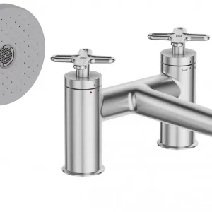 Смеситель на борт ванны Jacob Delafon Nouvelle Vague на 3 отверстия E78343-CAT Смеситель на борт ванны Jacob Delafon Nouvelle Vague на 3 отверстия E78343-CAT