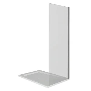 Душевая перегородка Bas Altair 80х195 Хром / Прозрачное Душевая перегородка Bas Altair 80х195 Хром / Прозрачное