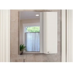 Шкаф зеркальный Comforty Неаполь 75 Белый глянцевый 00004147561CF Шкаф зеркальный Comforty Неаполь 75 Белый глянцевый 00004147561CF