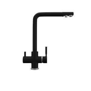 Смеситель для кухни Ulgran Quartz с подключением к фильтру UQ-016-07 Уголь Смеситель для кухни Ulgran Quartz с подключением к фильтру UQ-016-07 Уголь