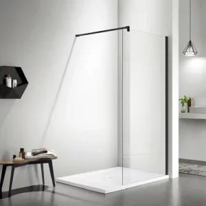 Душевая перегородка Aquatek Walk in 90х Черный / Прозрачное AQ WIW 09020BL Душевая перегородка Aquatek Walk in 90х Черный / Прозрачное AQ WIW 09020BL