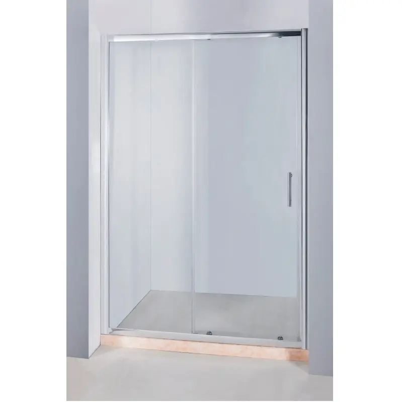 Душевая дверь Водный мир 140 Хром / Прозрачное Душевая дверь Водный мир 140 Хром / Прозрачное