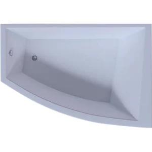 Ванна акриловая Акватек Оракул 180х125 правая (каркас + слив-перелив + экран) ORK180-0000009
