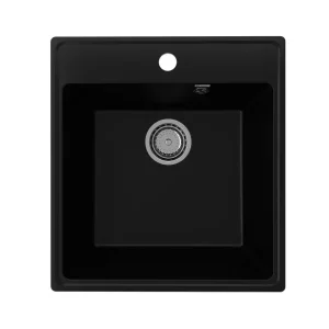Мойка кухонная Ulgran Quartz Forte 460-07 Уголь