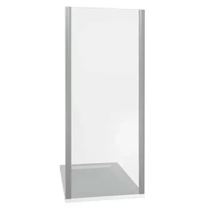 Душевая перегородка Bas Latte 80х185 Хром / Прозрачное Душевая перегородка Bas Latte 80х185 Хром / Прозрачное