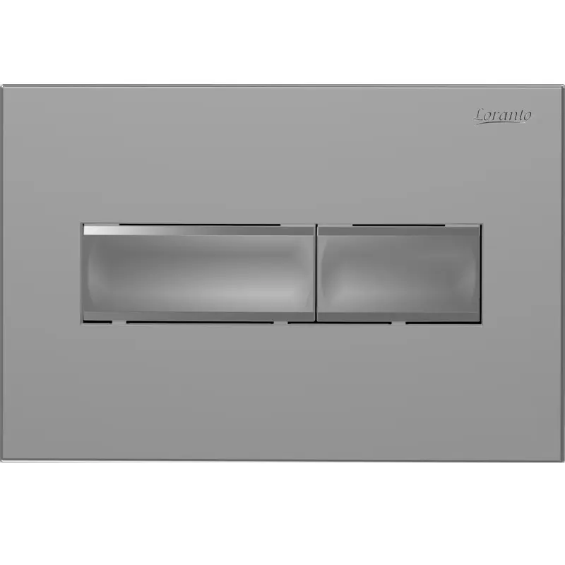 Клавиша смыва Loranto Line Хром матовый 7321 Клавиша смыва Loranto Line Хром матовый 7321