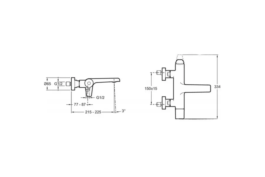 Смеситель для ванны Jacob Delafon Avid E97369-CP Смеситель для ванны Jacob Delafon Avid E97369-CP — изображение 2