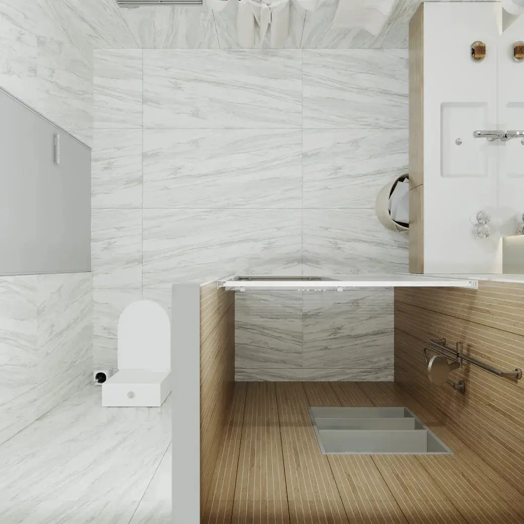 Душевая дверь Triton Слайд 120х185 Белый / Матовое Душевая дверь Triton Слайд 120х185 Белый / Матовое — изображение 4