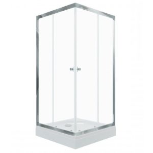Душевой уголок Triton Вента 100х100 Хром / Прозрачное Щ0000049619