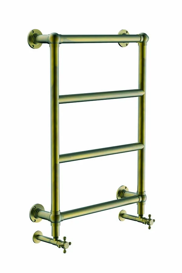 Водяной полотенцесушитель Boheme Palazzo 80х60 4 перекладины Бронза 711
