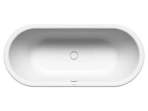 Ванна Centro Duo Oval Мод.128 180х80 + Слив-перелив Kaldewei KA 4040 белый, d=100мм