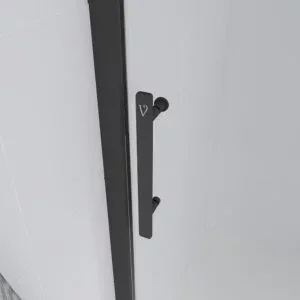 Душевая дверь раздвижная Veconi Evo 100 B 130×195 профиль черный матовый стекло прозрачное E1-B-130-01-C9 Душевая дверь раздвижная Veconi Evo 100 B 130x195 профиль черный матовый стекло прозрачное E1-B-130-01-C9 — изображение 2